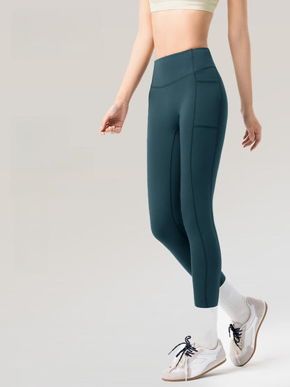 Thick fleece yoga pants