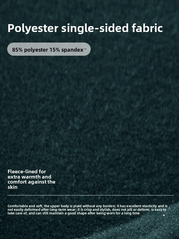 Thick fleece yoga pants