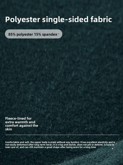 Thick fleece yoga pants